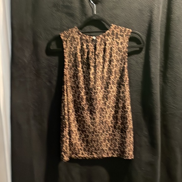 Chaps Leopard Print Tank Top - Picture 2 of 6